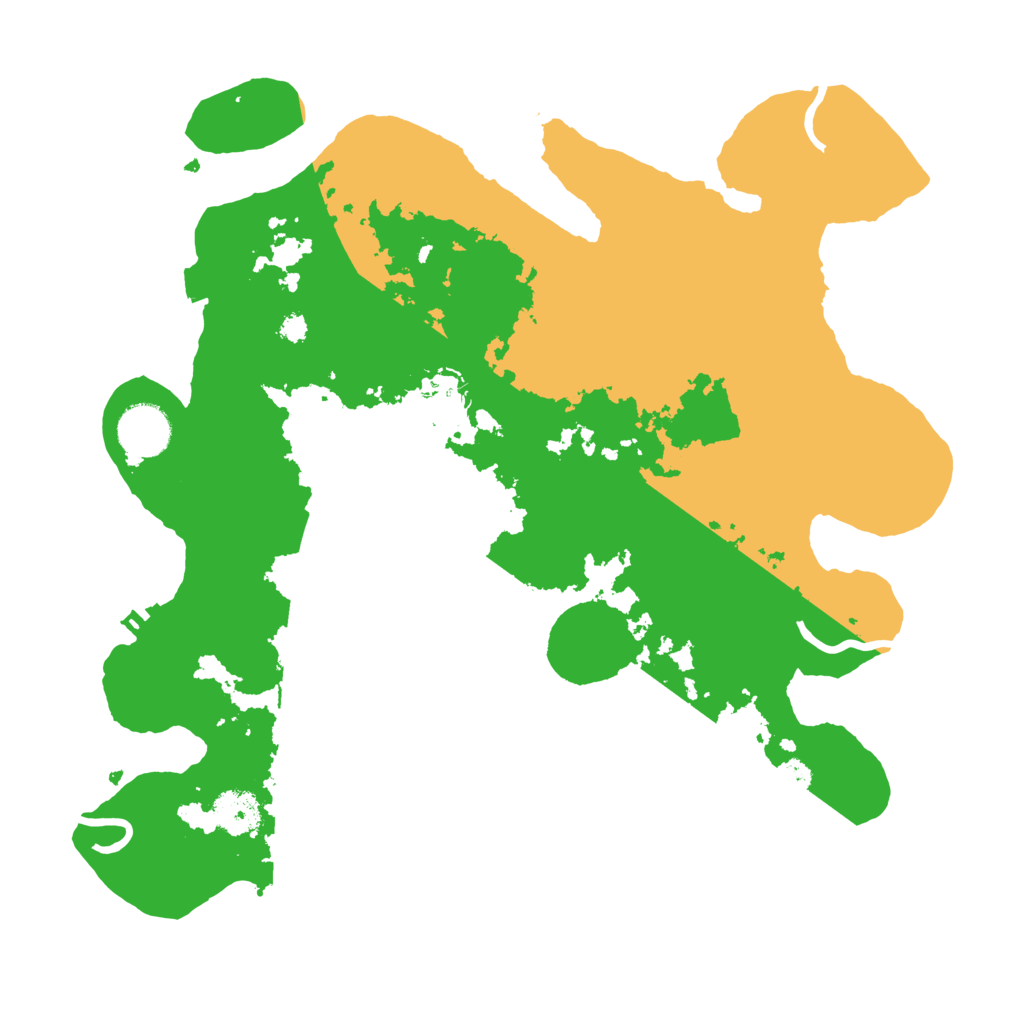 Biome Rust Map: Procedural Map, Size: 3400, Seed: 13428528