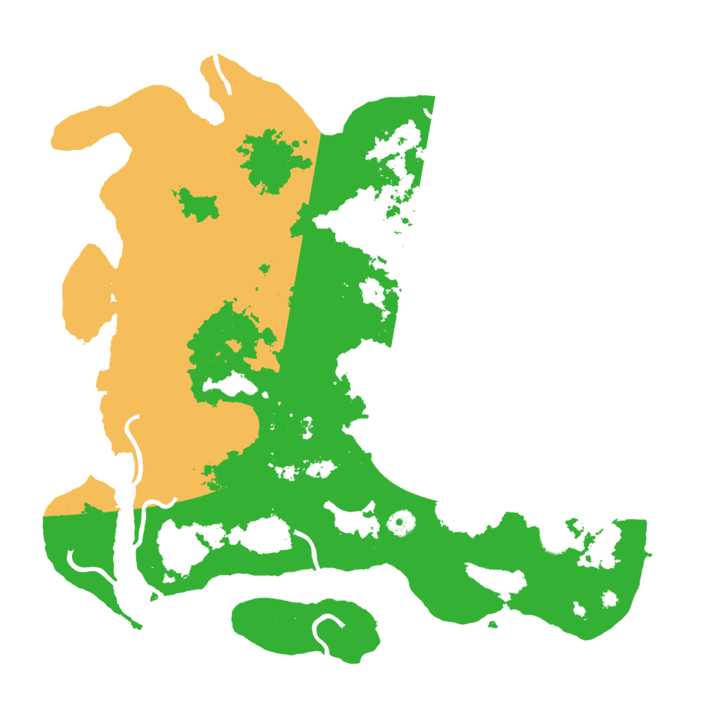 Biome Rust Map: Procedural Map, Size: 4000, Seed: 43285100