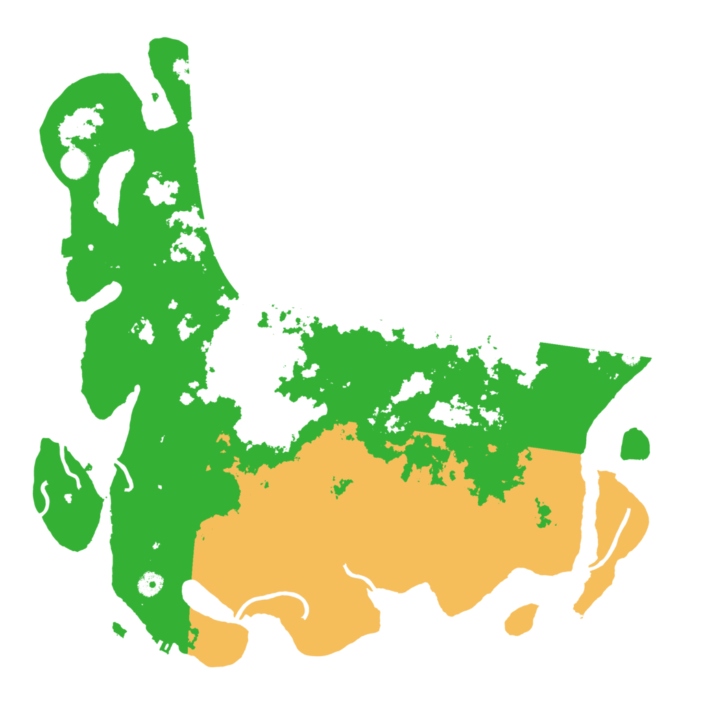 Biome Rust Map: Procedural Map, Size: 4300, Seed: 68103857