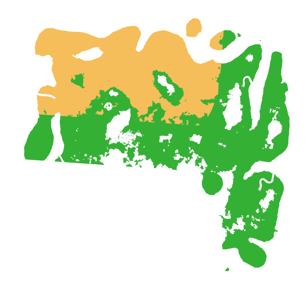 Biome Rust Map: Procedural Map, Size: 3850, Seed: 59344455