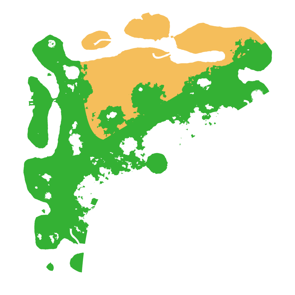 Biome Rust Map: Procedural Map, Size: 3950, Seed: 51937861