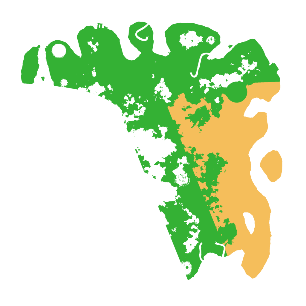 Biome Rust Map: Procedural Map, Size: 3850, Seed: 19990653