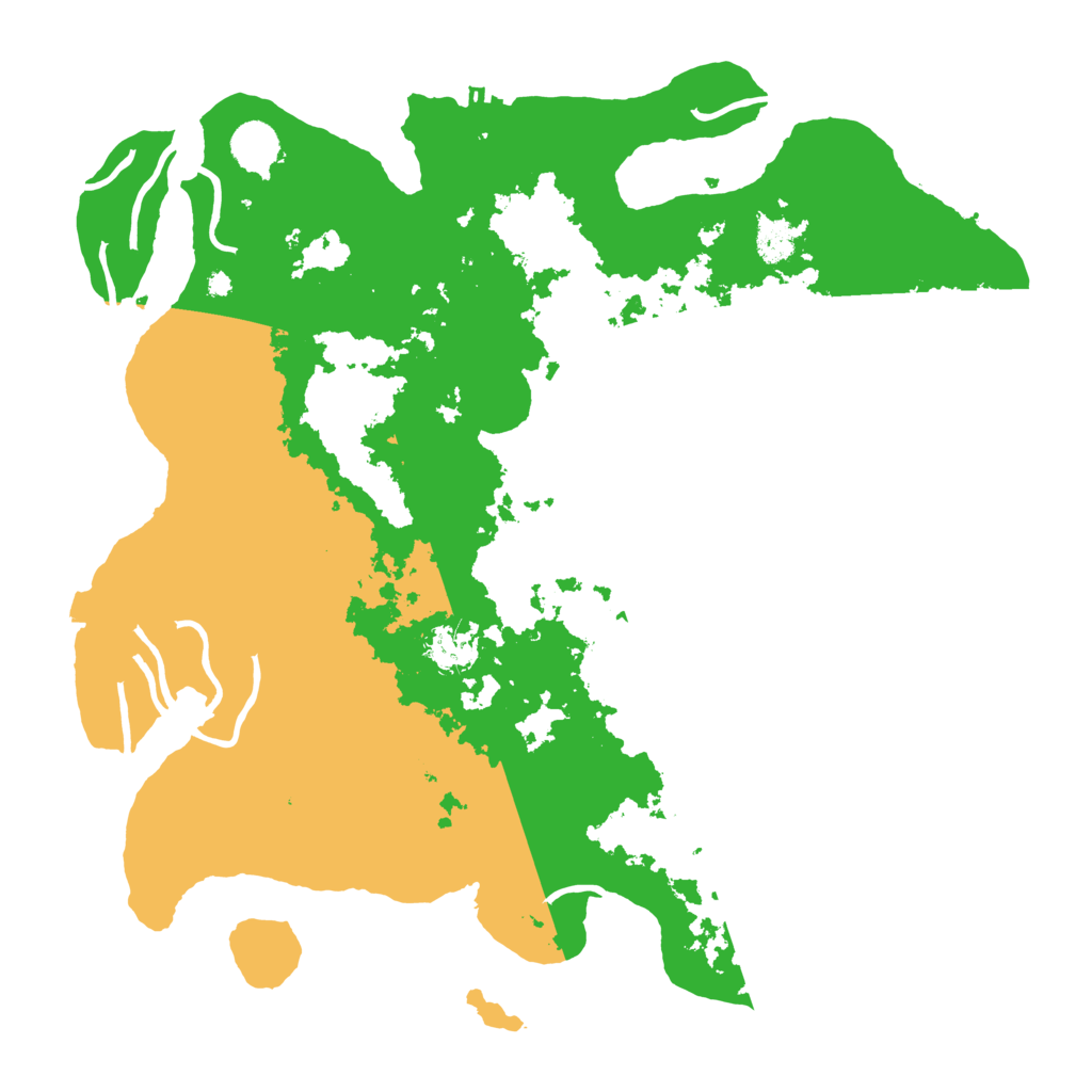 Biome Rust Map: Procedural Map, Size: 4100, Seed: 10210424
