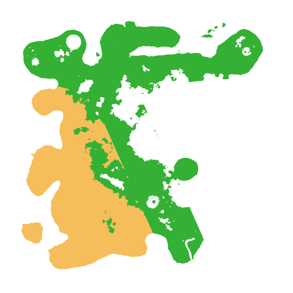 Biome Rust Map: Procedural Map, Size: 3450, Seed: 52607224