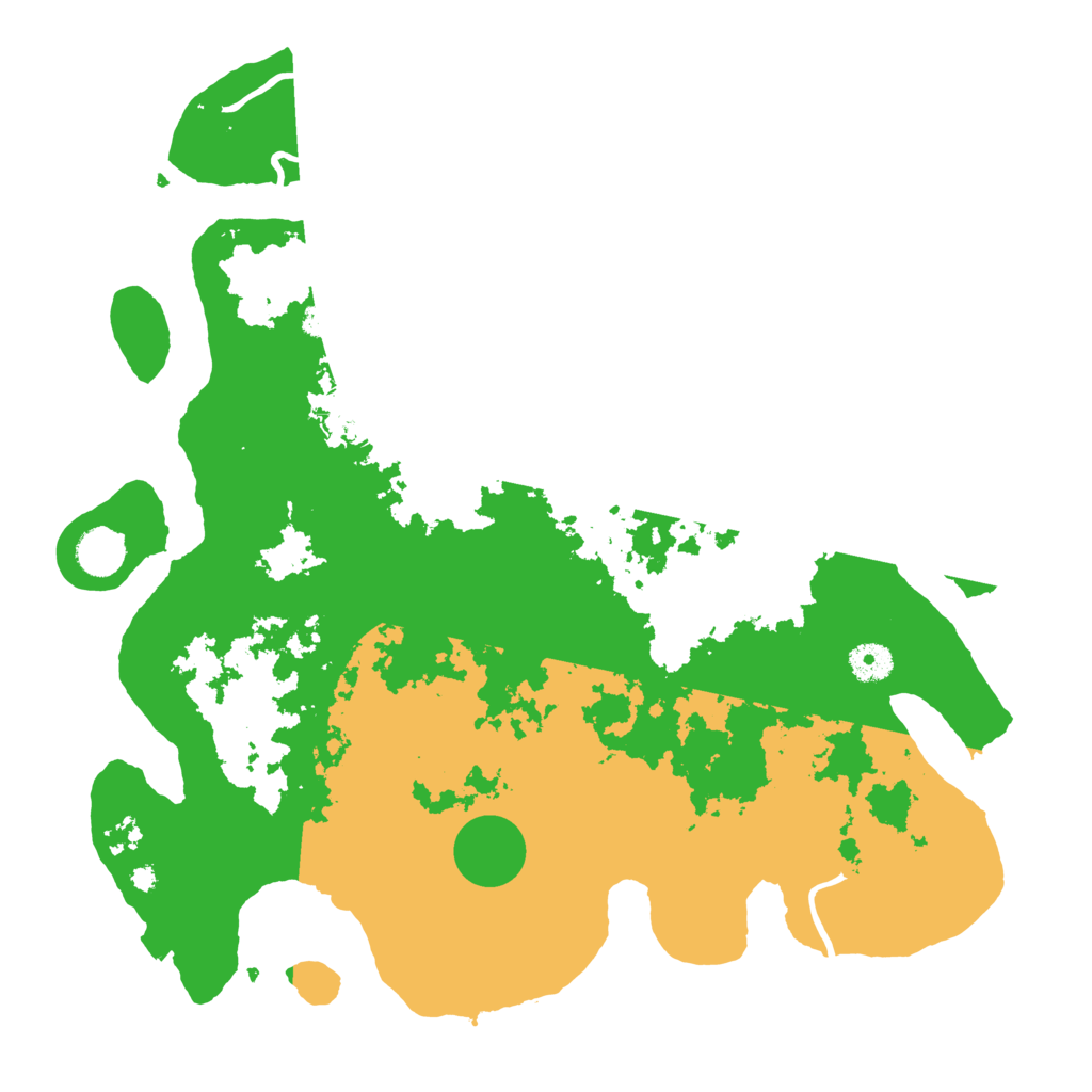 Biome Rust Map: Procedural Map, Size: 4000, Seed: 16307390
