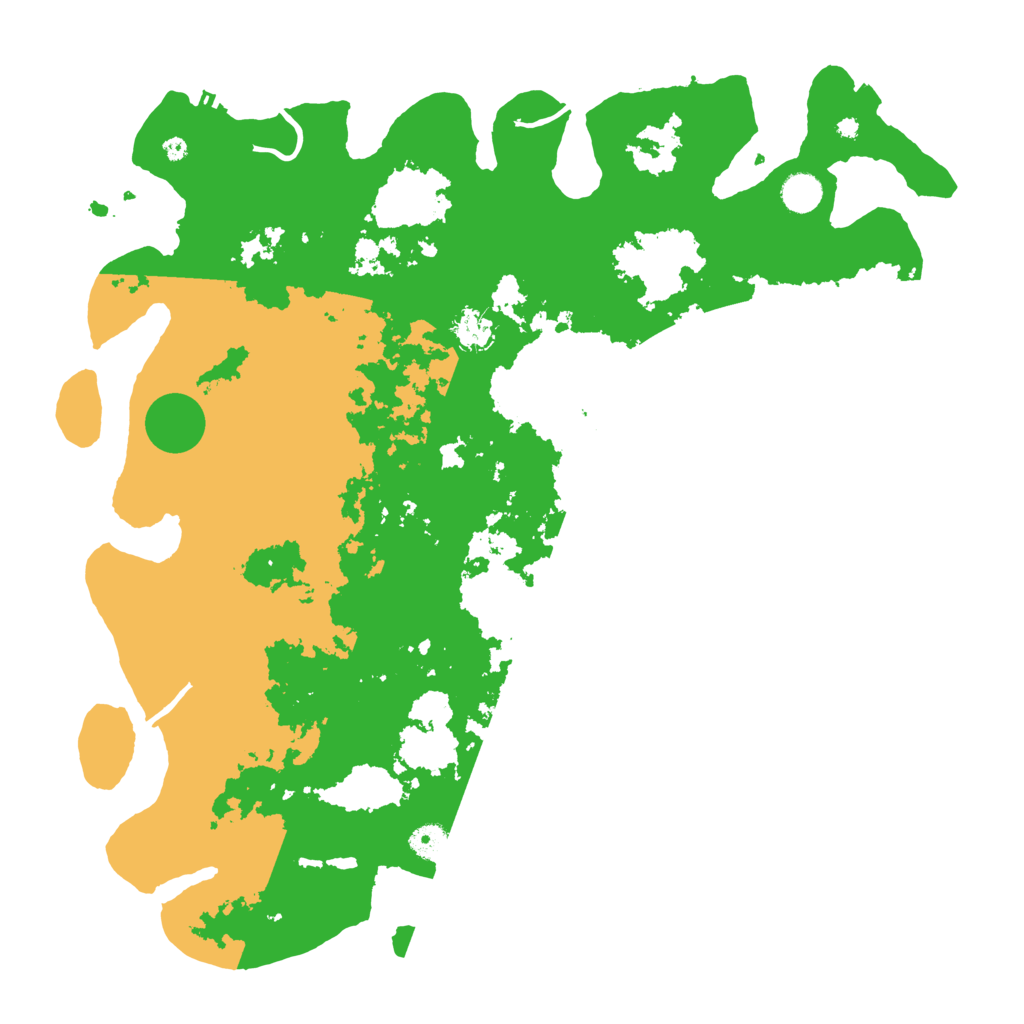 Biome Rust Map: Procedural Map, Size: 4500, Seed: 124512