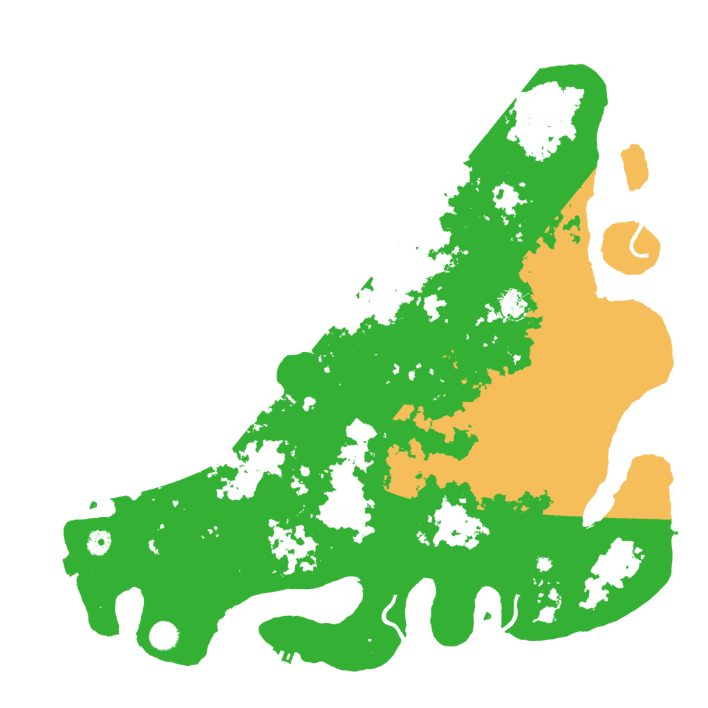 Biome Rust Map: Procedural Map, Size: 4300, Seed: 1045