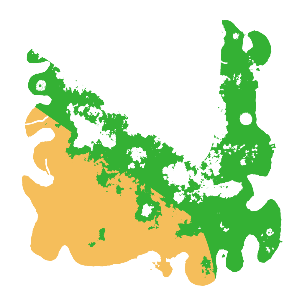 Biome Rust Map: Procedural Map, Size: 4300, Seed: 1042