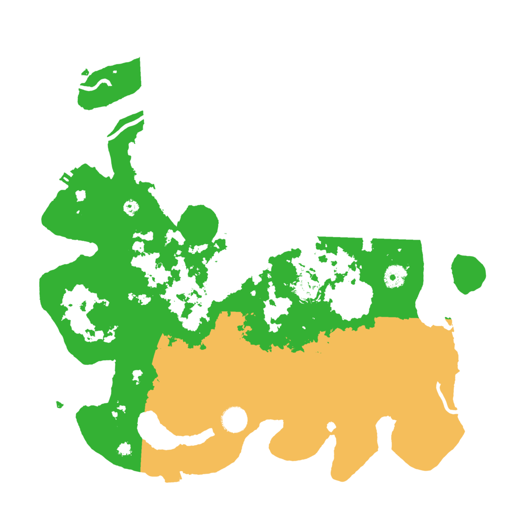Biome Rust Map: Procedural Map, Size: 3550, Seed: 93184237