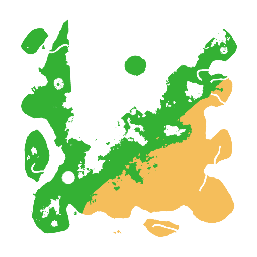 Biome Rust Map: Procedural Map, Size: 3550, Seed: 81233636