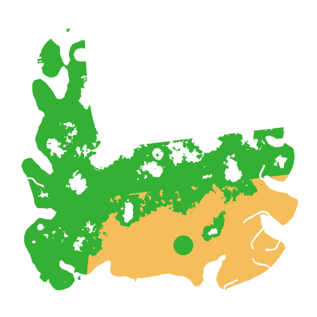 Biome Rust Map: Procedural Map, Size: 4250, Seed: 47017999