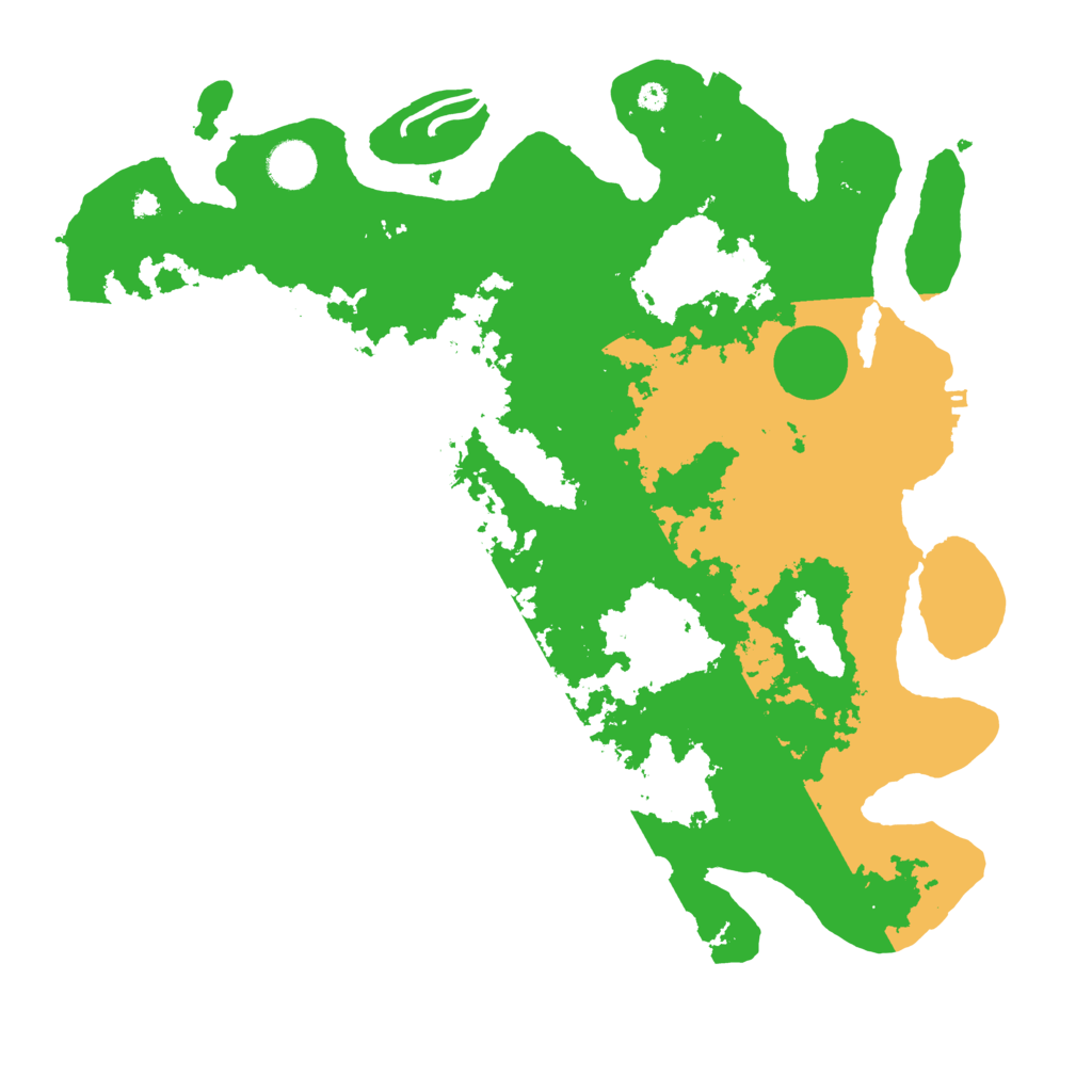 Biome Rust Map: Procedural Map, Size: 3900, Seed: 3842273