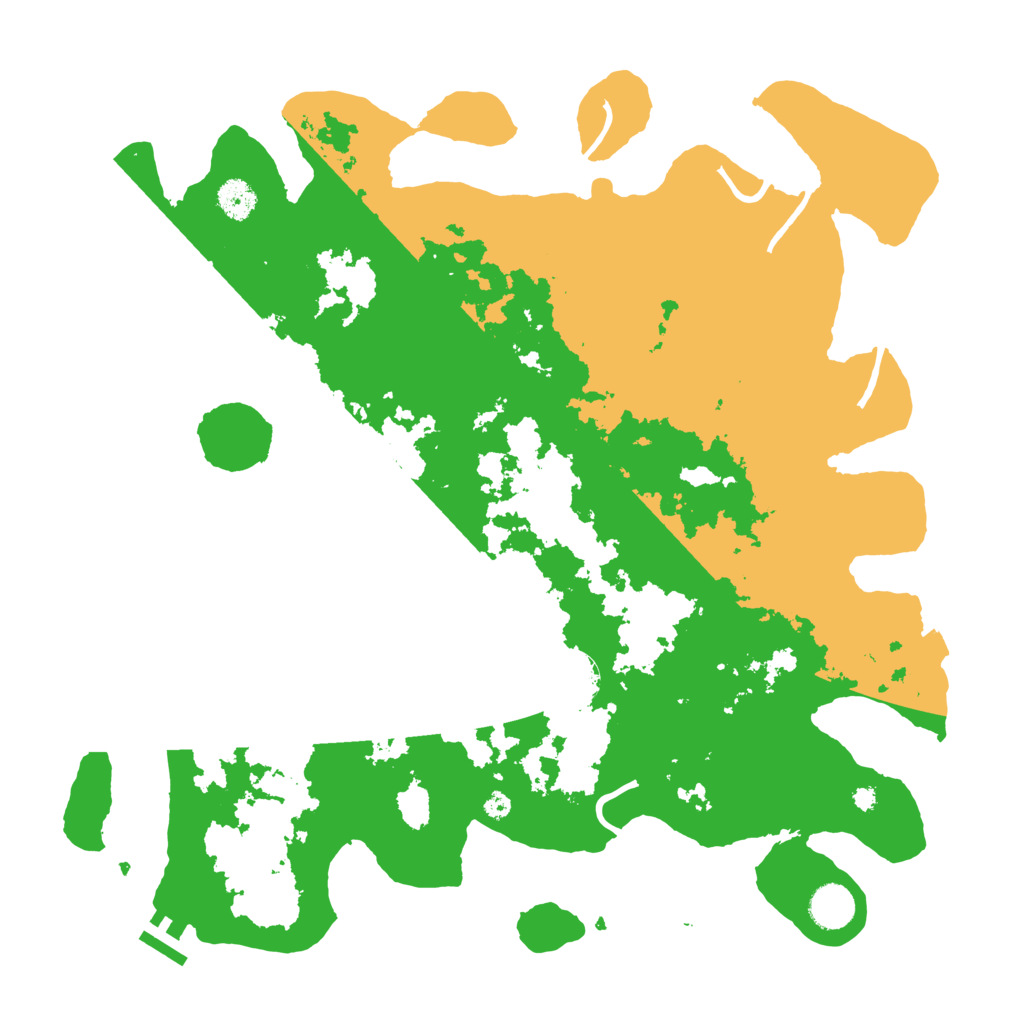 Biome Rust Map: Procedural Map, Size: 4000, Seed: 95021316