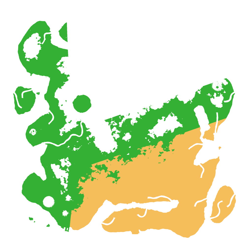 Biome Rust Map: Procedural Map, Size: 3950, Seed: 81259052