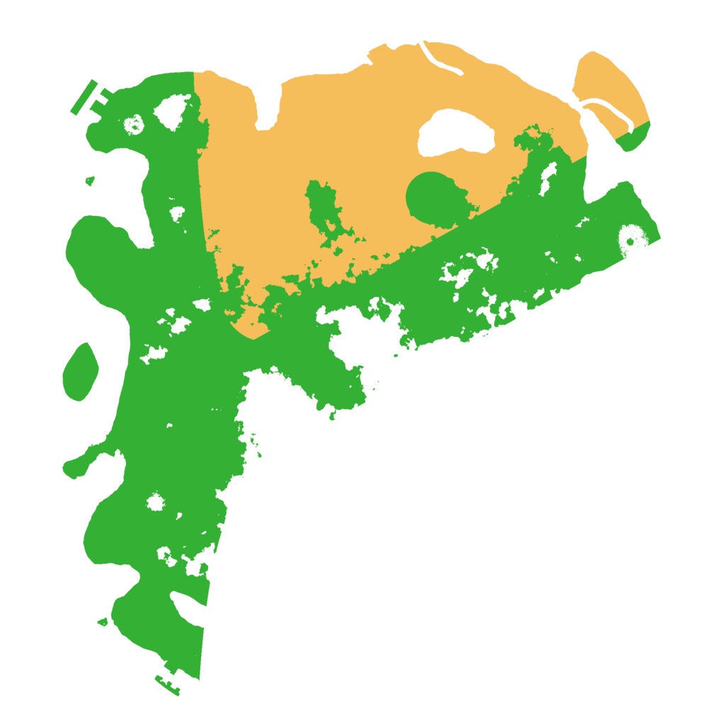 Biome Rust Map: Procedural Map, Size: 3750, Seed: 38548005