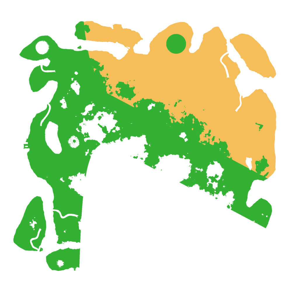 Biome Rust Map: Procedural Map, Size: 4000, Seed: 1371898386