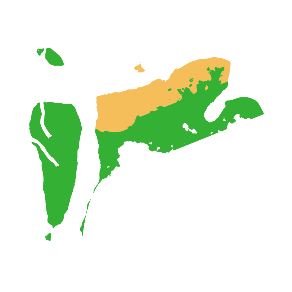 Biome Rust Map: Procedural Map, Size: 2000, Seed: 636666