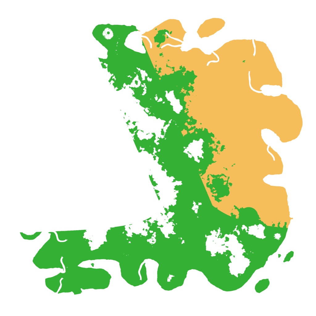 Biome Rust Map: Procedural Map, Size: 4500, Seed: 69433805