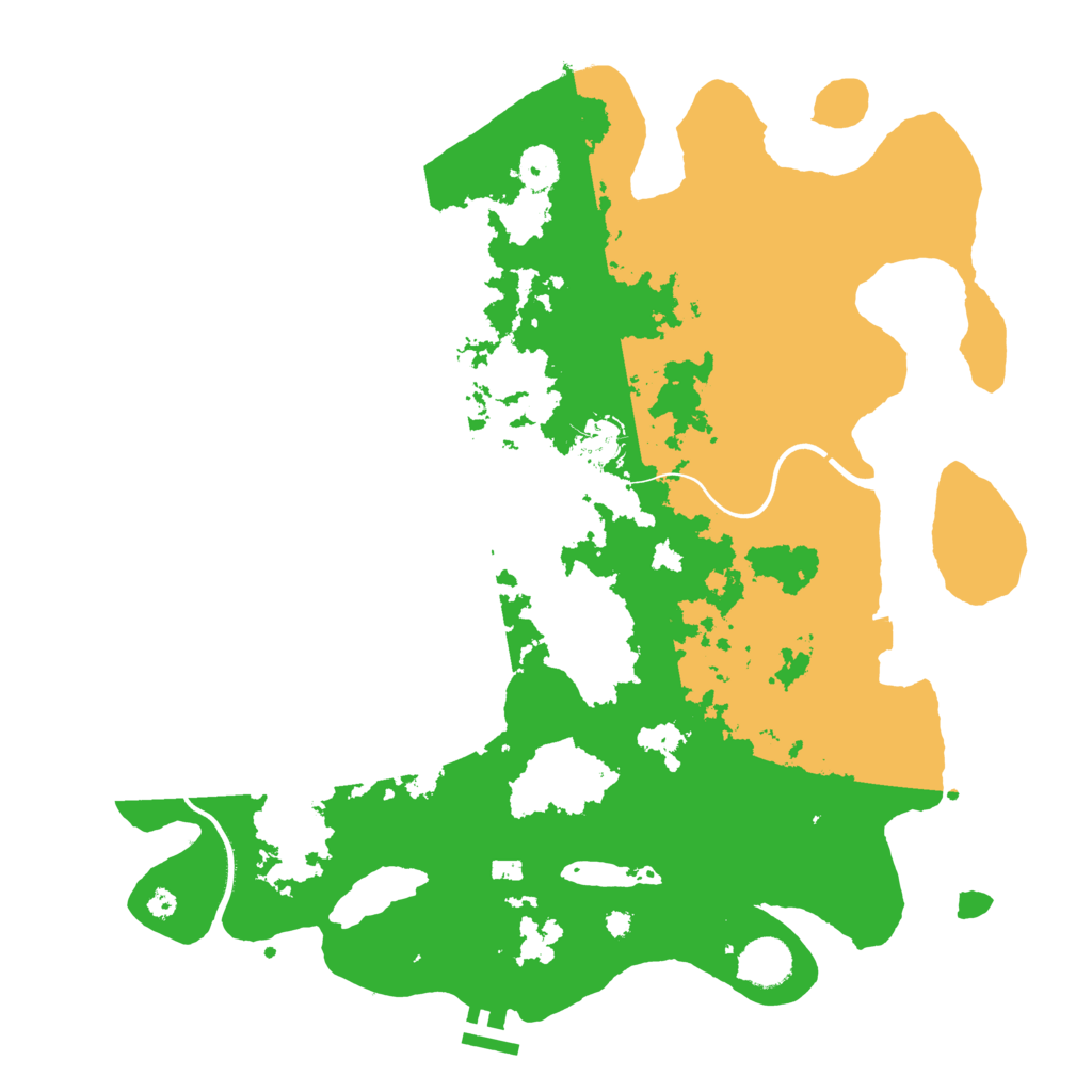 Biome Rust Map: Procedural Map, Size: 3850, Seed: 63984998