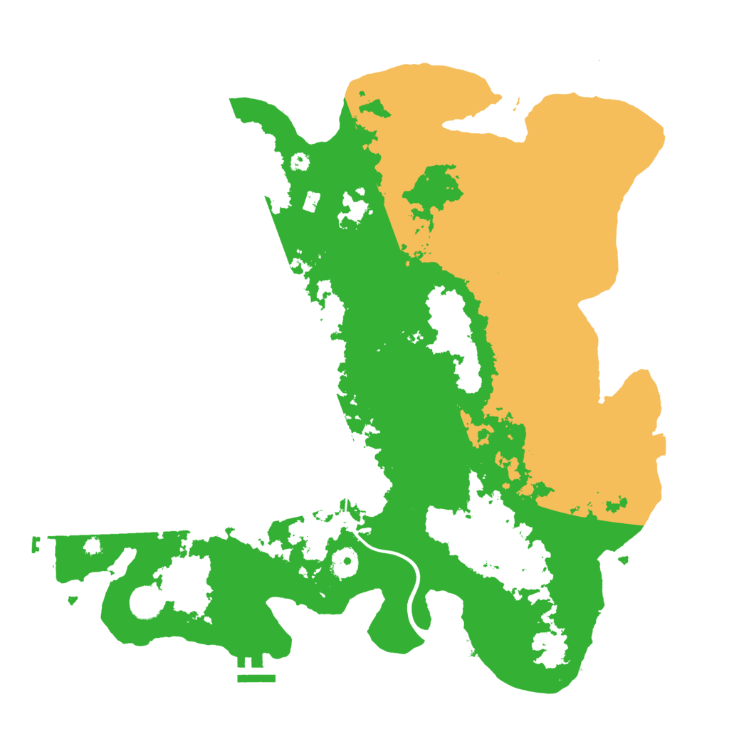 Biome Rust Map: Procedural Map, Size: 3850, Seed: 26932124