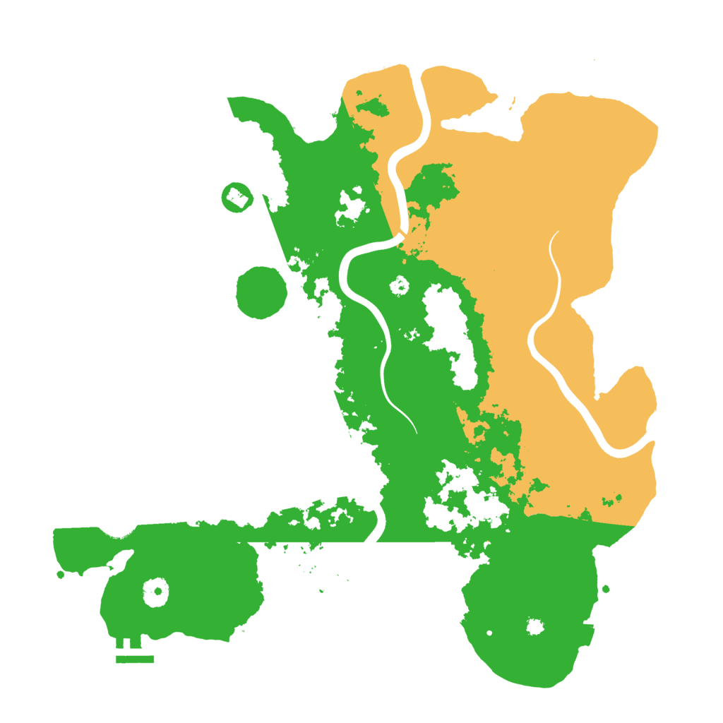 Biome Rust Map: Procedural Map, Size: 3850, Seed: 26932124