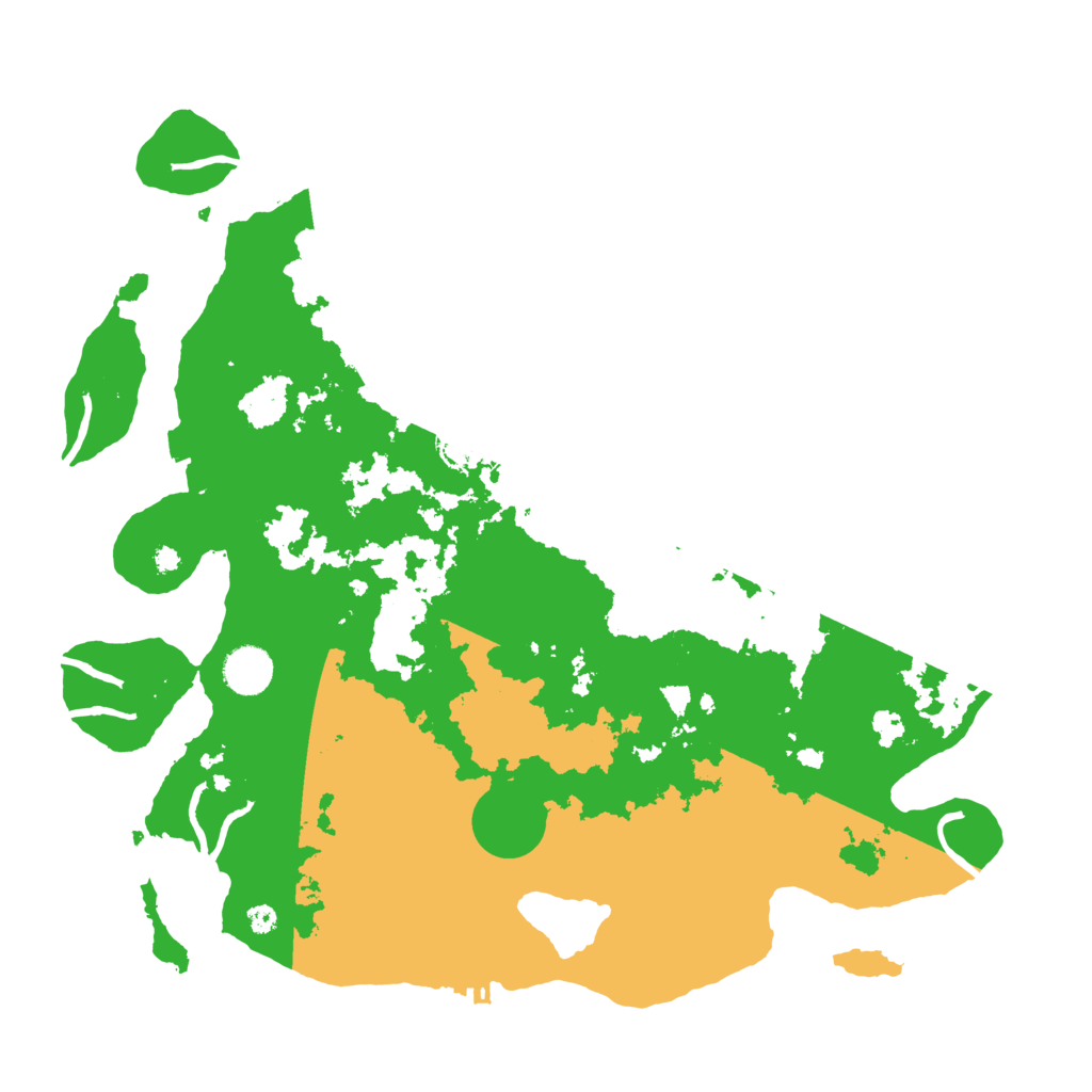 Biome Rust Map: Procedural Map, Size: 3900, Seed: 33232742