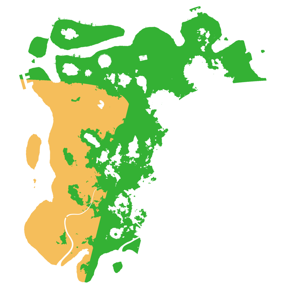 Biome Rust Map: Procedural Map, Size: 4000, Seed: 44717756