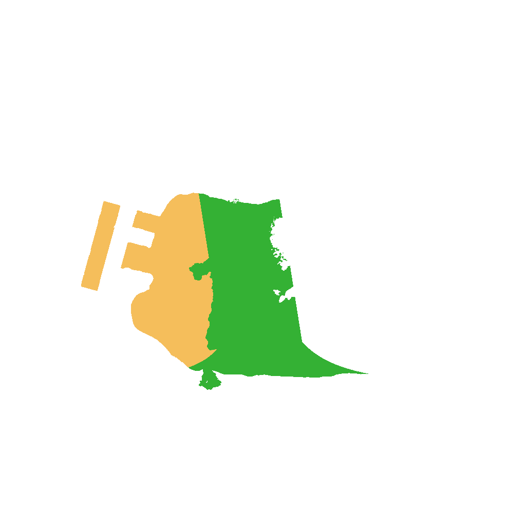 Biome Rust Map: Procedural Map, Size: 1200, Seed: 1198653633