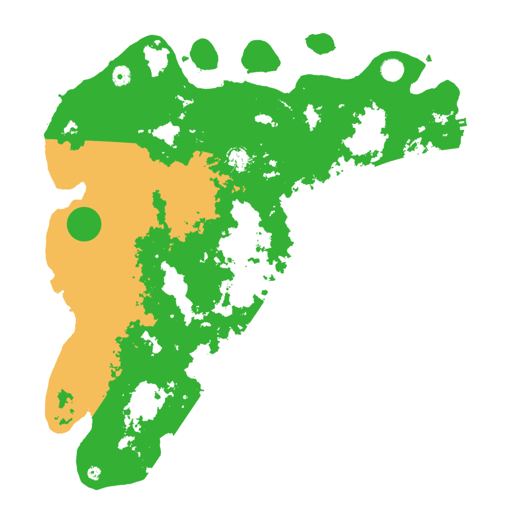Biome Rust Map: Procedural Map, Size: 4000, Seed: 83259823