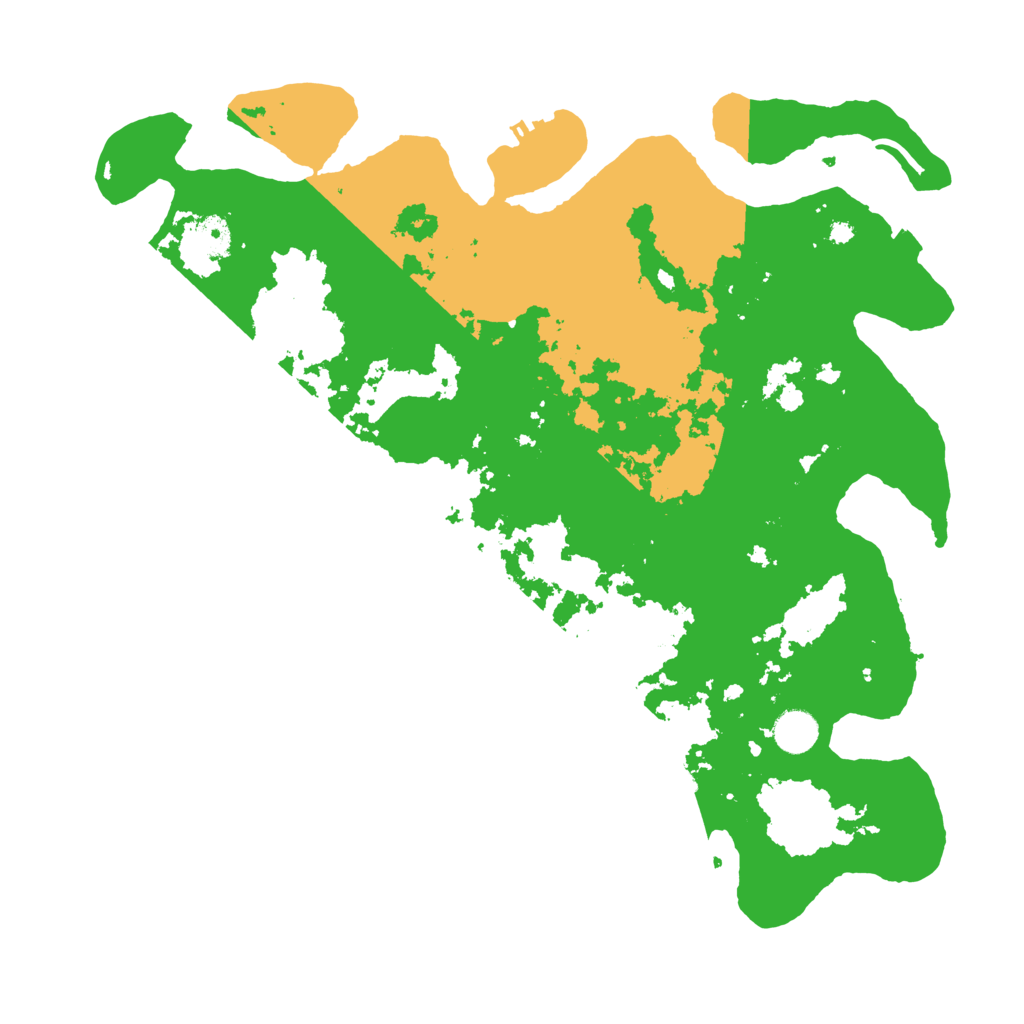 Biome Rust Map: Procedural Map, Size: 4100, Seed: 14872198