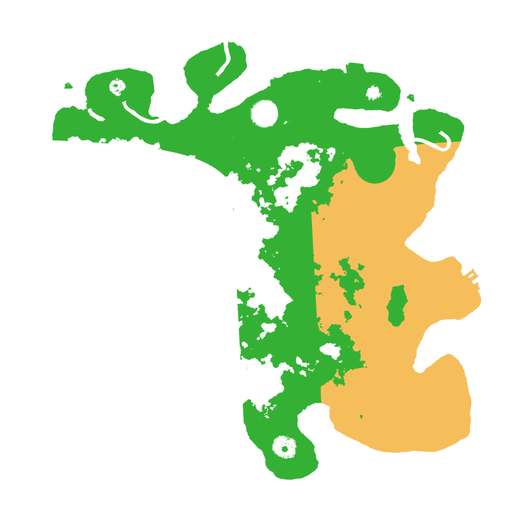 Biome Rust Map: Procedural Map, Size: 3400, Seed: 34323983