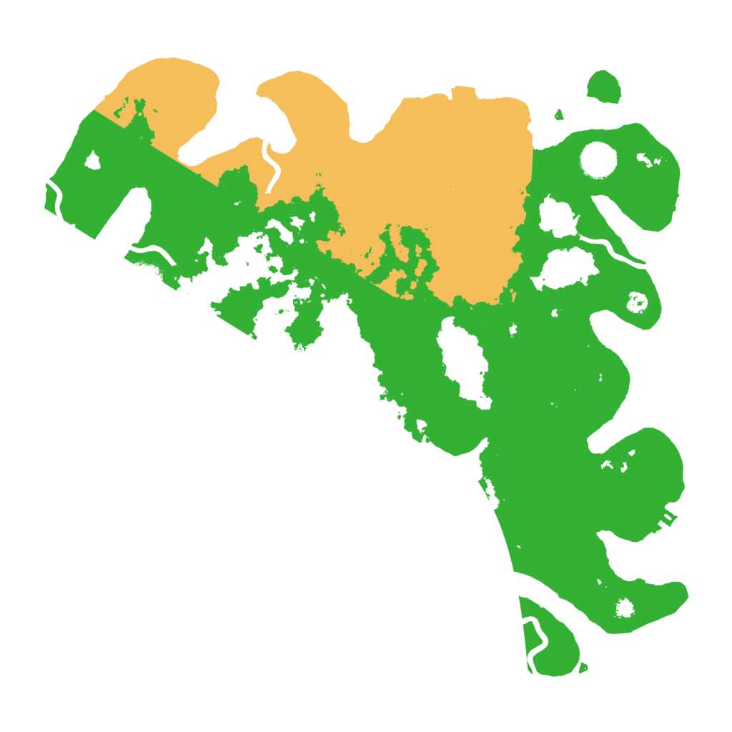 Biome Rust Map: Procedural Map, Size: 3550, Seed: 29051001