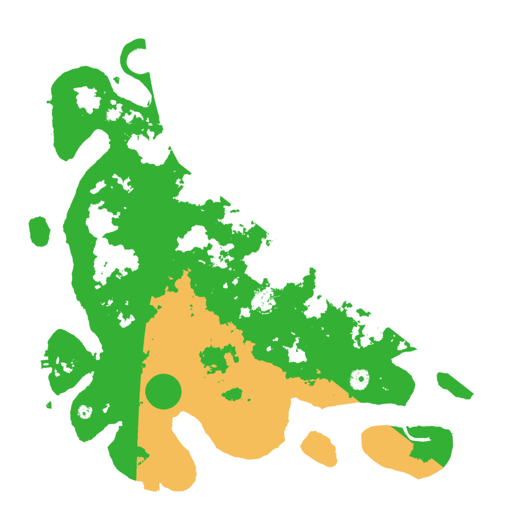 Biome Rust Map: Procedural Map, Size: 3800, Seed: 737476