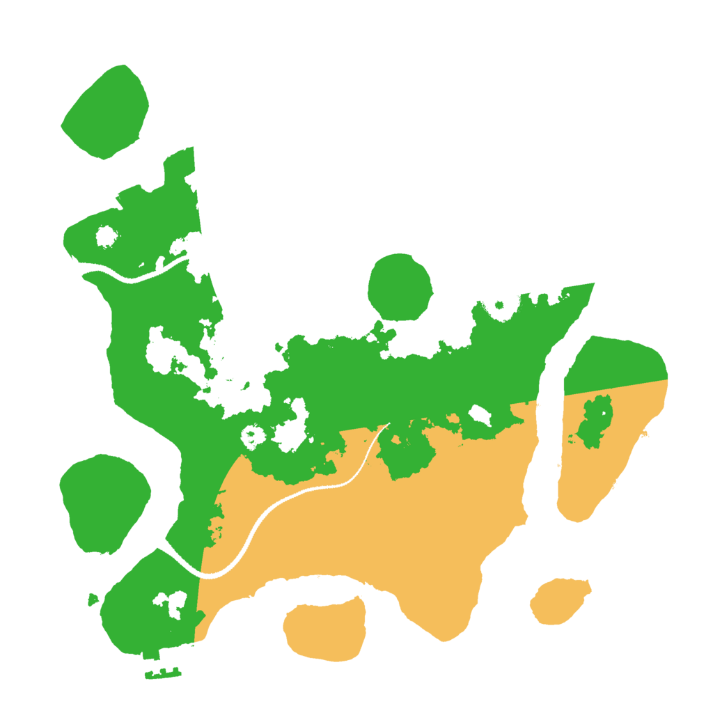 Biome Rust Map: Procedural Map, Size: 3000, Seed: 1082083325