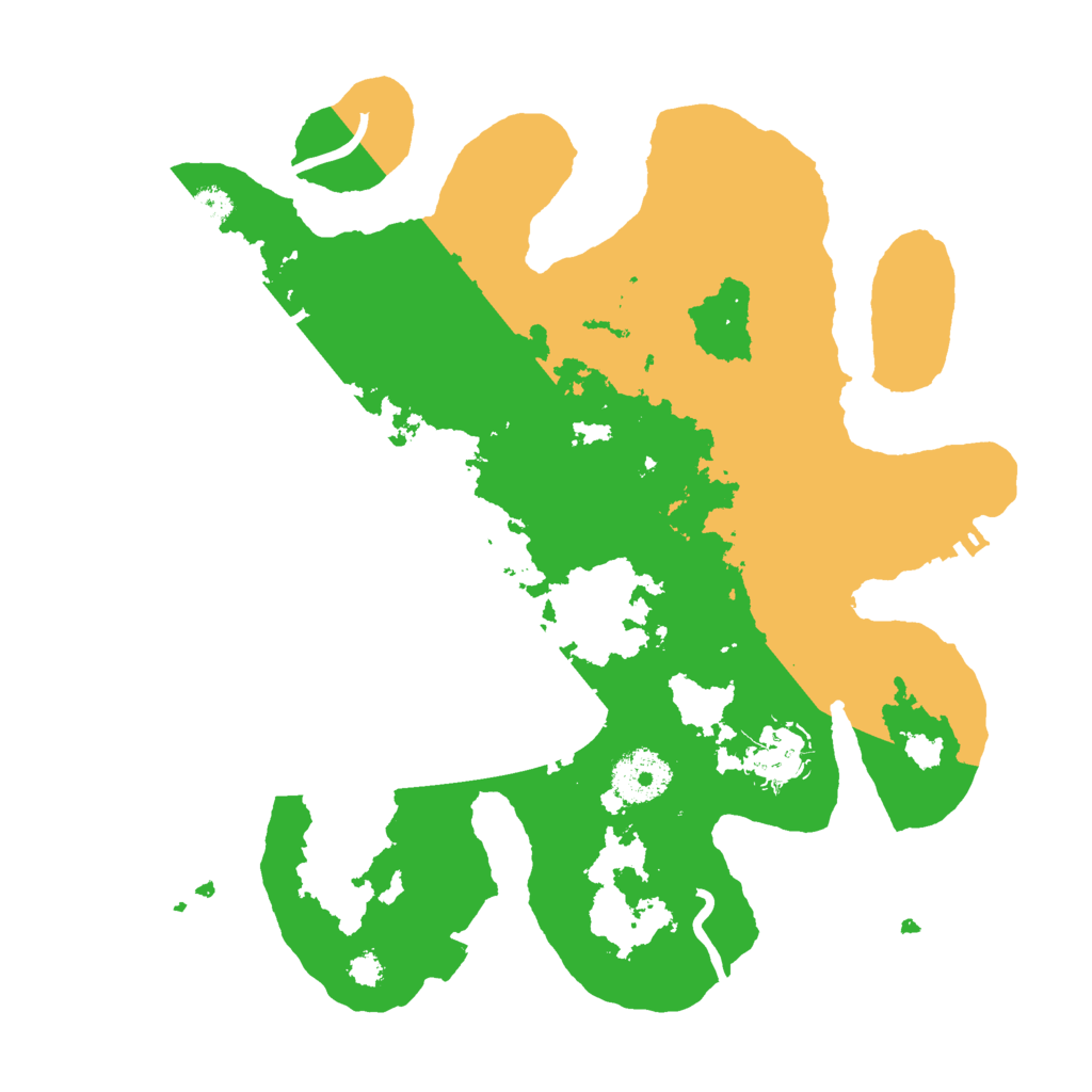 Biome Rust Map: Procedural Map, Size: 3000, Seed: 479903930