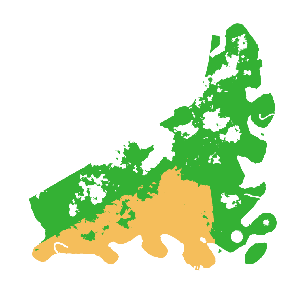 Biome Rust Map: Procedural Map, Size: 4300, Seed: 18145417