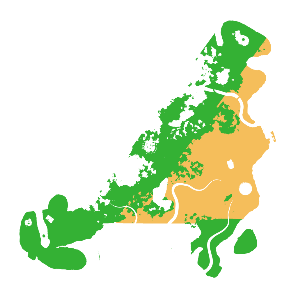 Biome Rust Map: Procedural Map, Size: 4100, Seed: 20231003