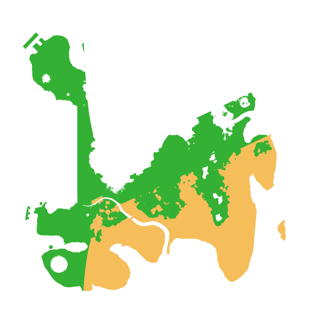 Biome Rust Map: Procedural Map, Size: 3250, Seed: 1626364997