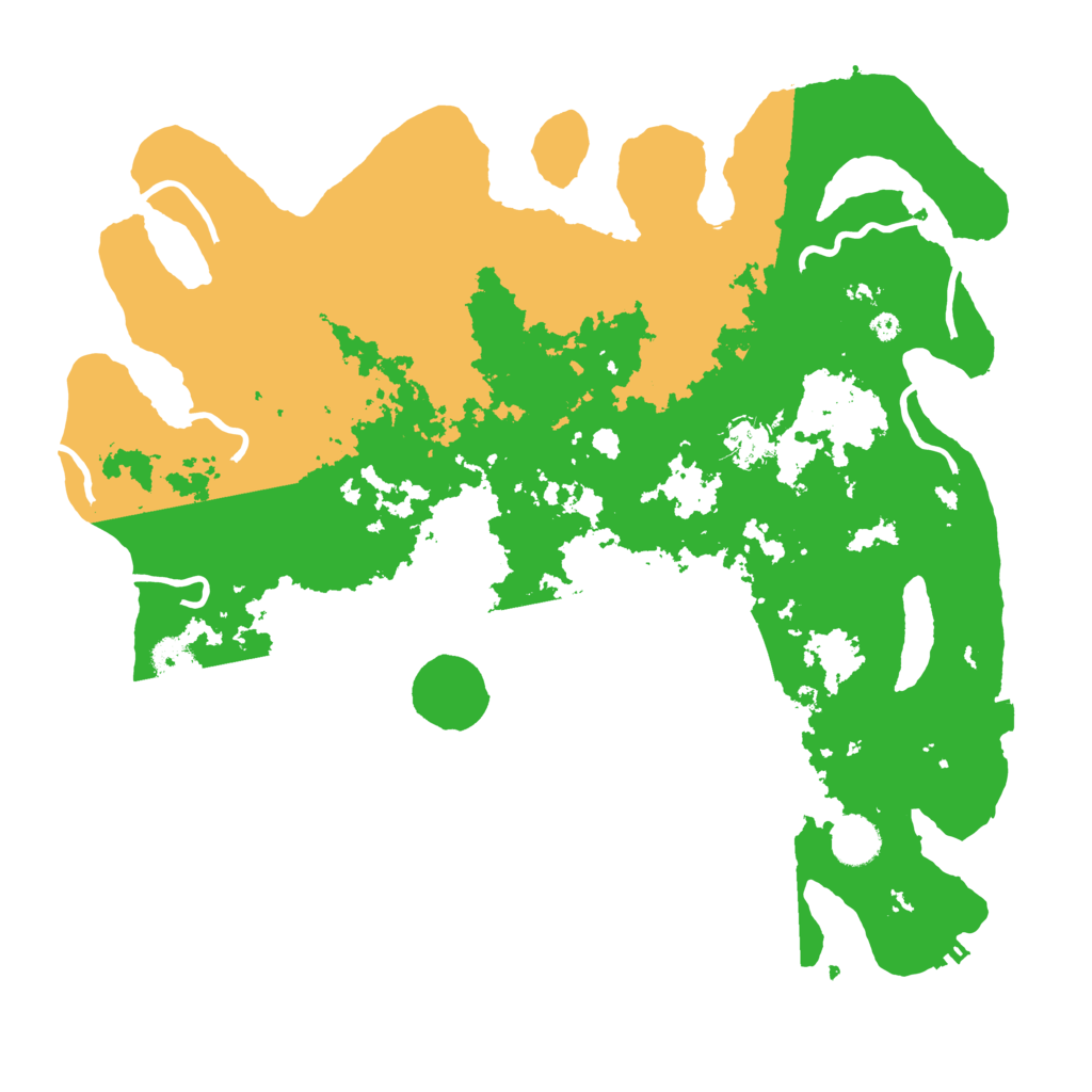 Biome Rust Map: Procedural Map, Size: 4000, Seed: 652592461