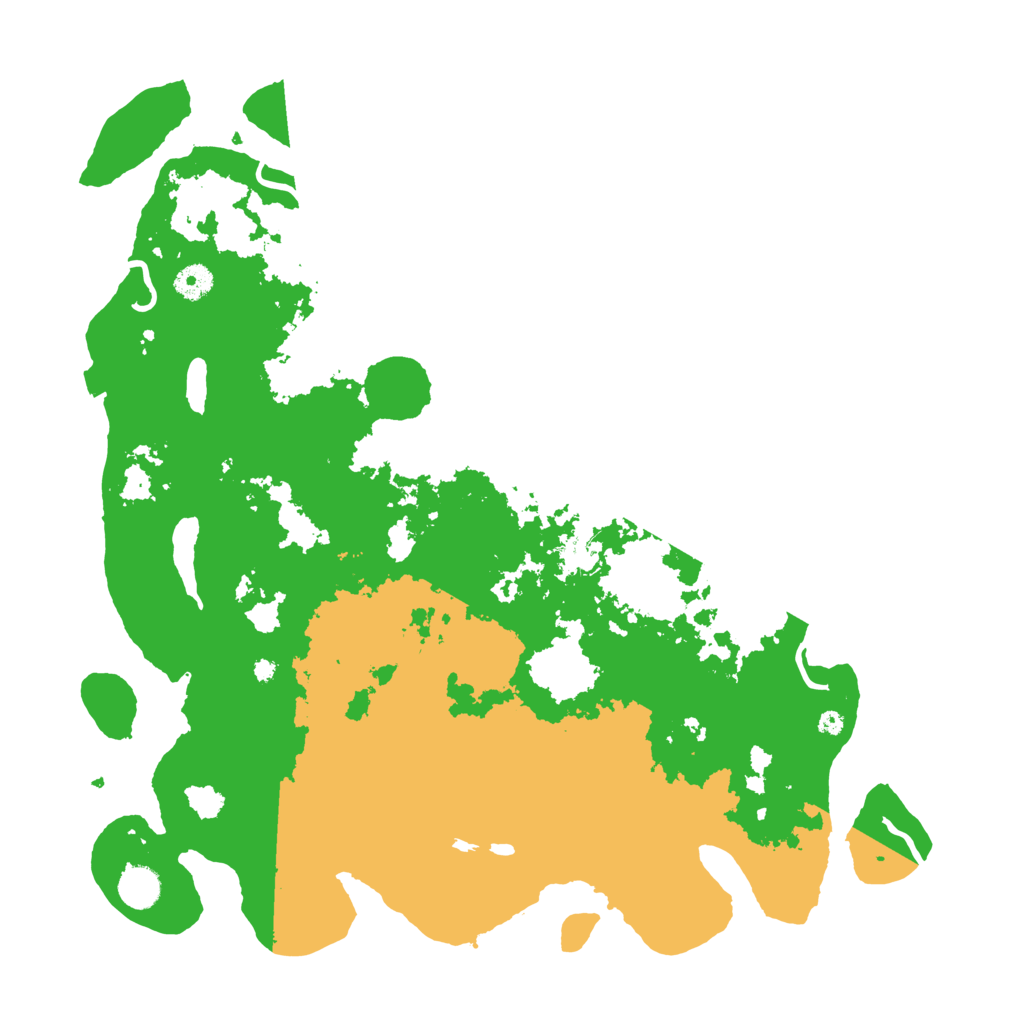 Biome Rust Map: Procedural Map, Size: 4250, Seed: 1293619315