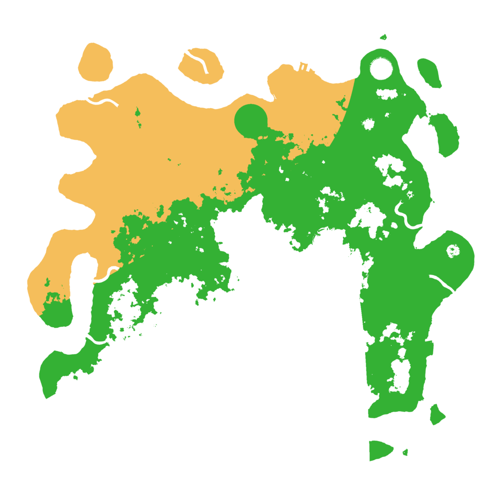 Biome Rust Map: Procedural Map, Size: 4000, Seed: 480546275