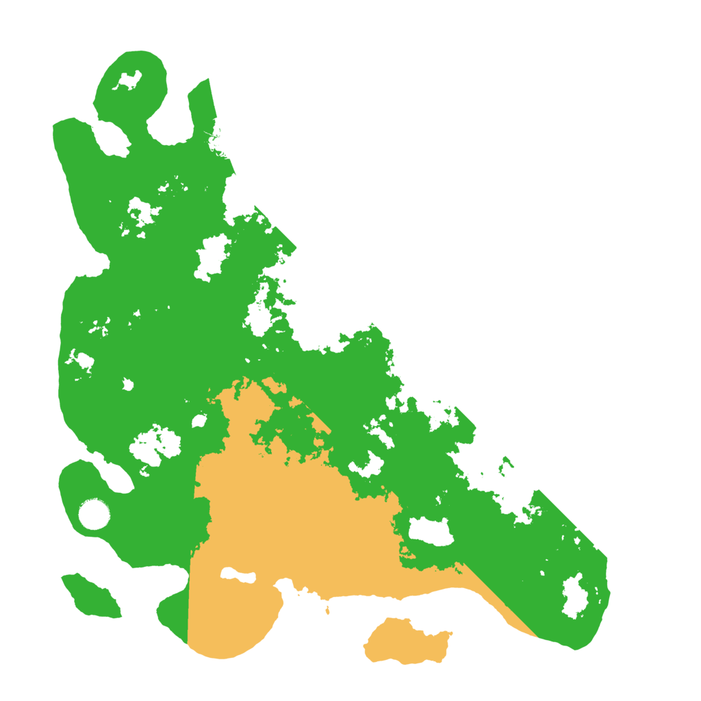 Biome Rust Map: Barren, Size: 4000, Seed: 189510097