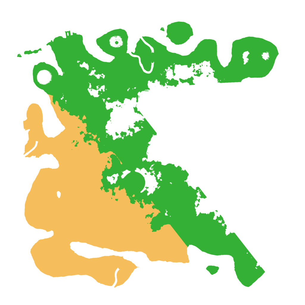 Biome Rust Map: Procedural Map, Size: 3700, Seed: 4404088