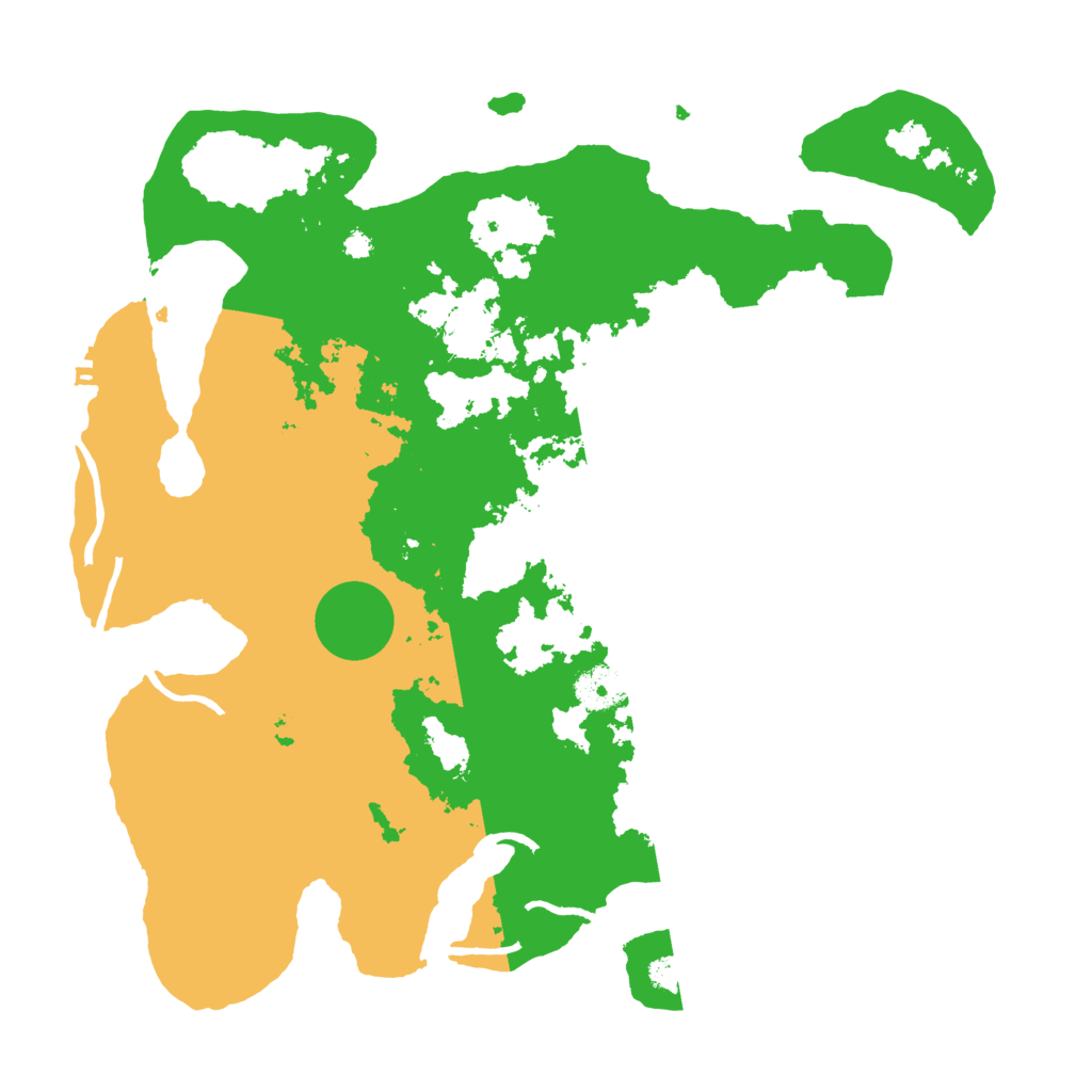 Biome Rust Map: Procedural Map, Size: 3650, Seed: 5003575