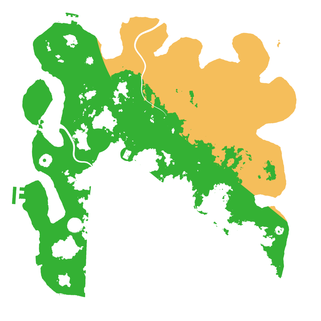 Biome Rust Map: Procedural Map, Size: 3750, Seed: 34843660