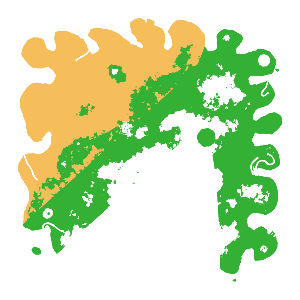 Biome Rust Map: Procedural Map, Size: 4400, Seed: 39268569