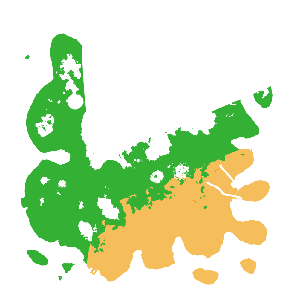 Biome Rust Map: Procedural Map, Size: 3550, Seed: 91026544