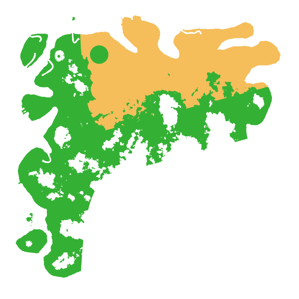 Biome Rust Map: Procedural Map, Size: 4300, Seed: 40915190