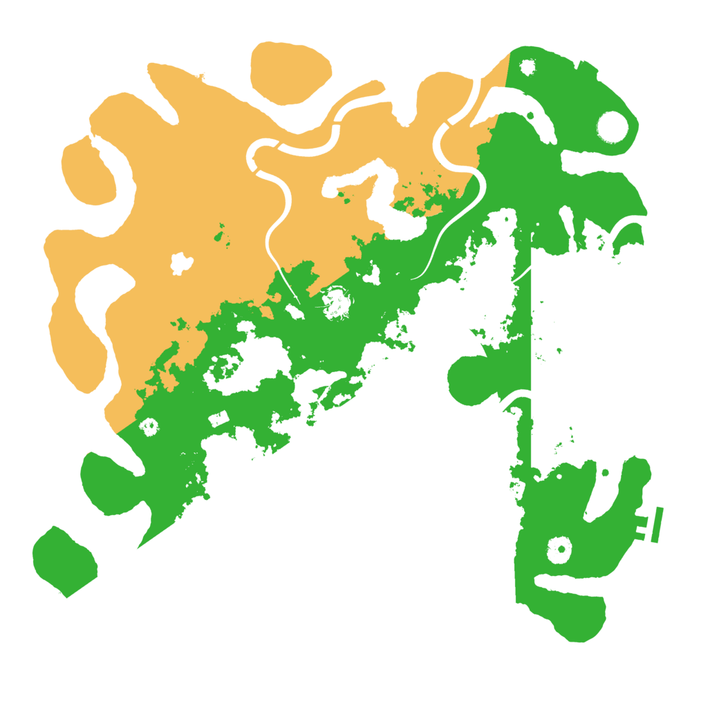 Biome Rust Map: Procedural Map, Size: 4000, Seed: 78745197