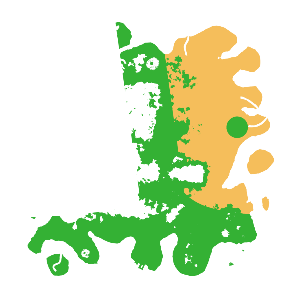 Biome Rust Map: Procedural Map, Size: 3650, Seed: 90361033